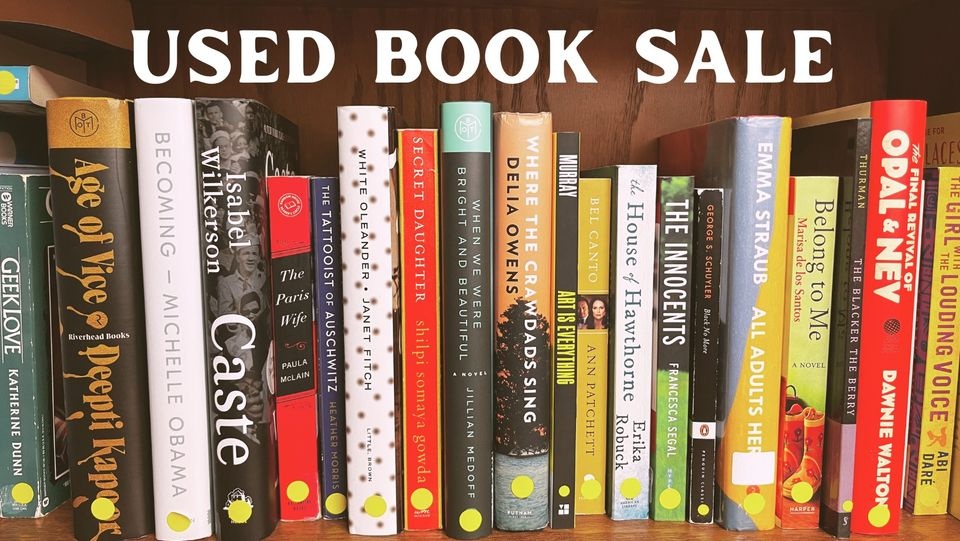 Lake City Books Six Month Anniversary Used Book Sale