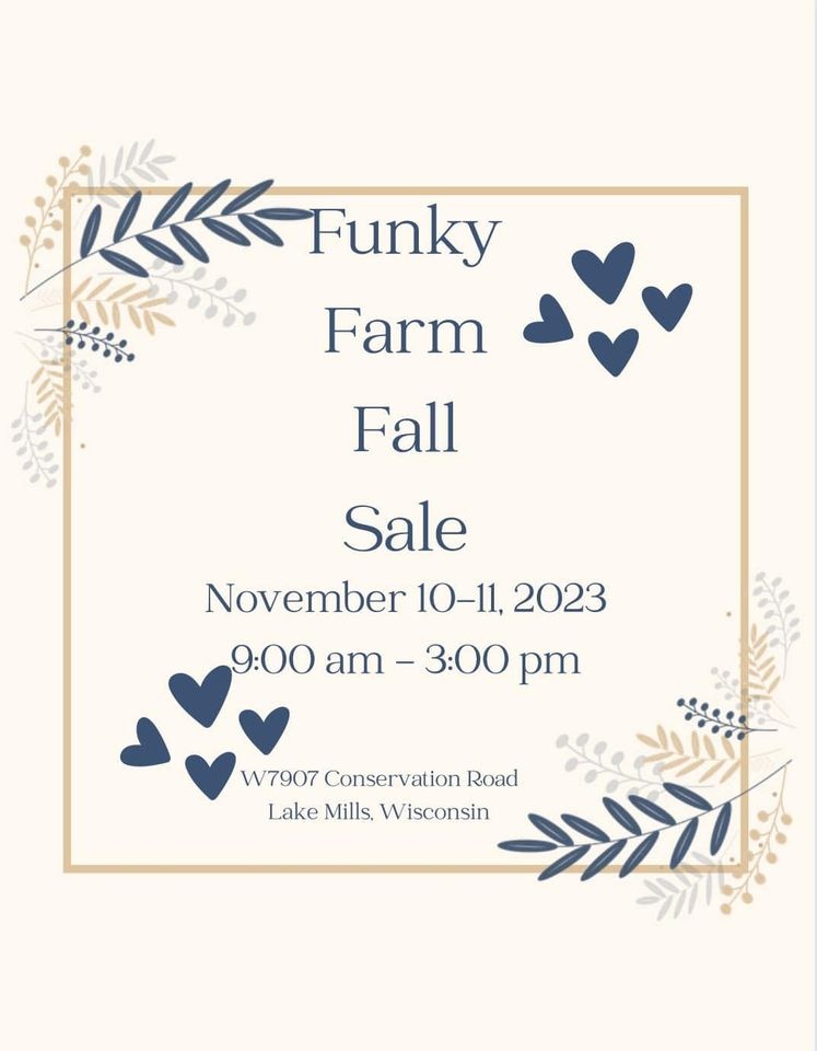 Funky Farm Fall Sale