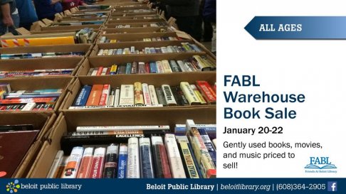 FABL Warehouse Book Sale