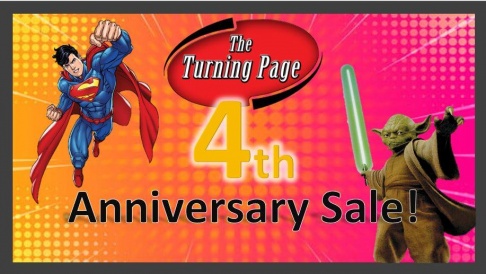 The Turning Page 4th Anniversary Sale