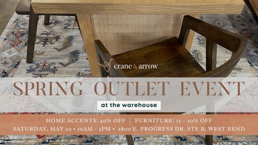 Crane and Arrow Spring Outlet Sale