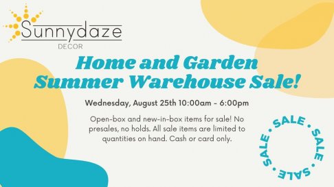 Sunnydaze Decor Outlet Store Warehouse Sale