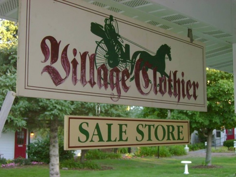 Village Clothier and Consignment Sample Sale