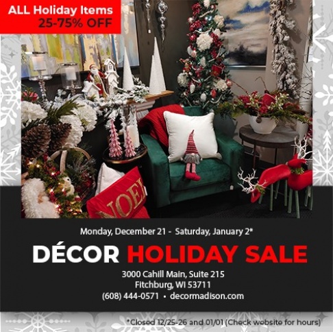 Decor Madison Holiday Clearance Sale