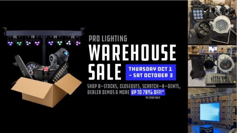 Pro Lighting Warehouse Sale